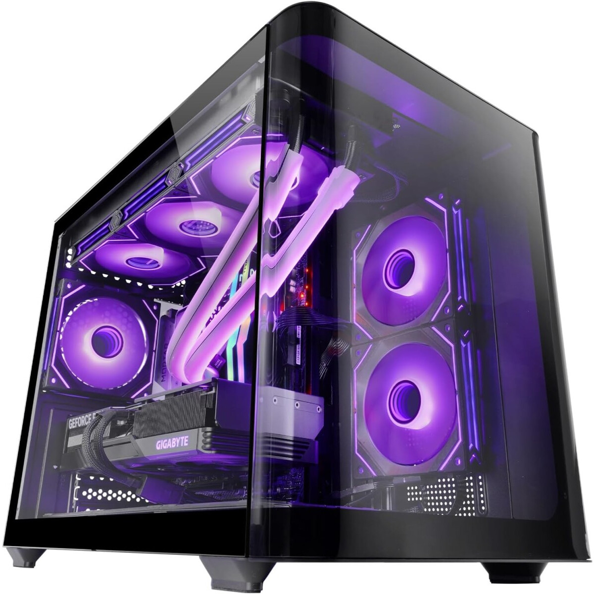 Case Mars Gaming MC-FUSIONM Black - MCFUSIONM