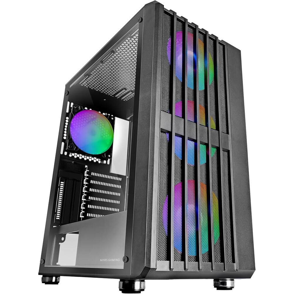 Case Mars Gaming MC-VAULT Black - MCVAULT