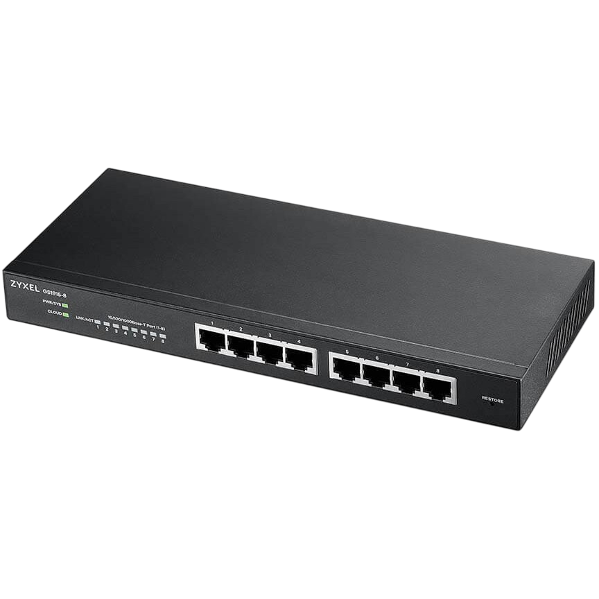 Switch (network switch) Zyxel GS1915-8