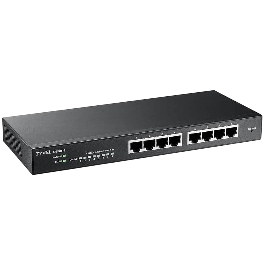 Switch (network switch) Zyxel GS1915-8 - photo 2