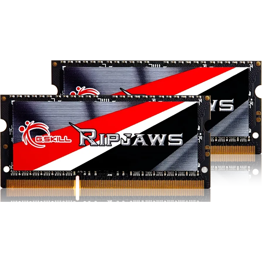 Mémoire vive 16GB DDR-III 1866MHz G.Skill Ripjaws SO-DIMM (F3-1866C11D-16GRSL) (2x8GB KIT)