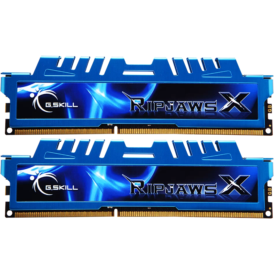 Mémoire vive 16GB DDR-III 1600MHz G.Skill RipjawsX (F3-1600C9D-16GXM) (2x8GB KIT)