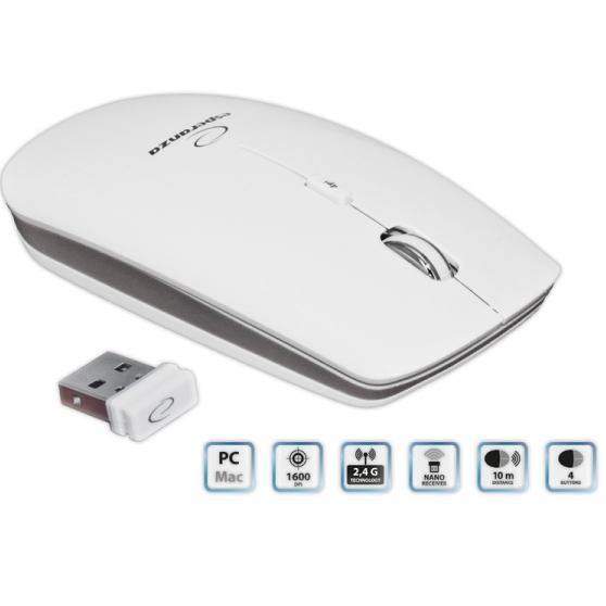 Mouse Esperanza EM120W White - photo 2
