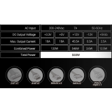 Power Supply 550W Mars Gaming MPIII550P
