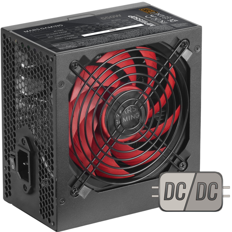 Power Supply 550W Mars Gaming MPIII550P - photo 3