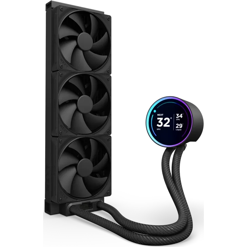 Liquid cooling system NZXT Kraken Elite 360 Black (RL-KN36E-B2)