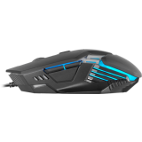 Mouse Mars Gaming MM024 RGB Black