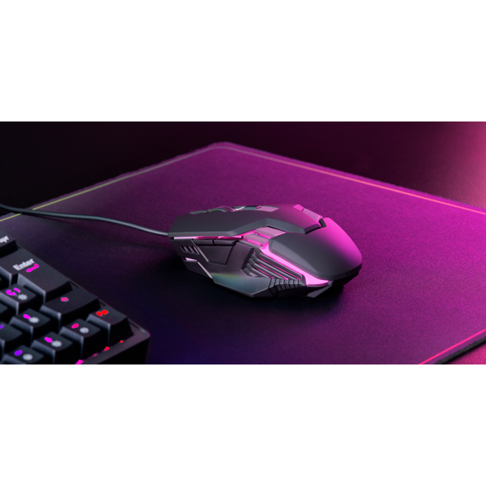 Mouse Mars Gaming MM024 RGB Black - photo 3