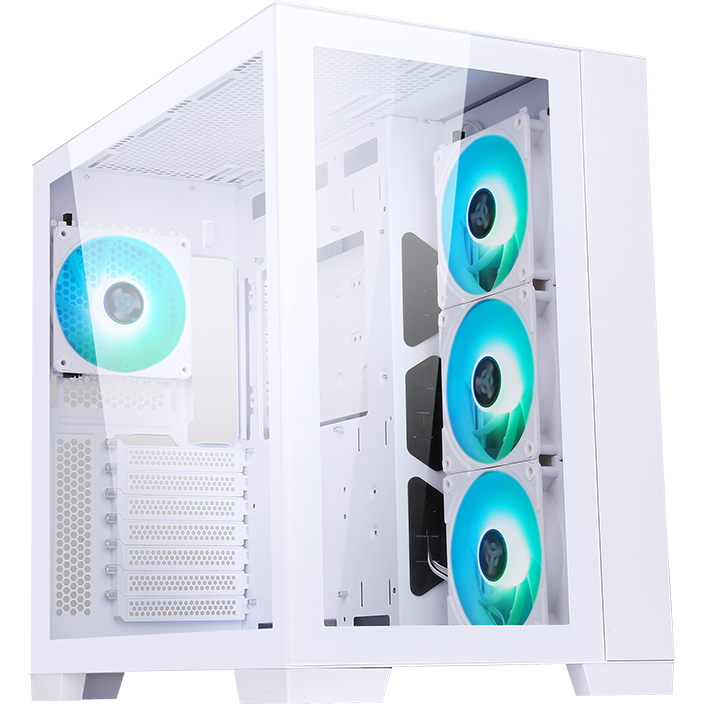 Boîtier iTek DARK CAVE White - ITGCADCAGW