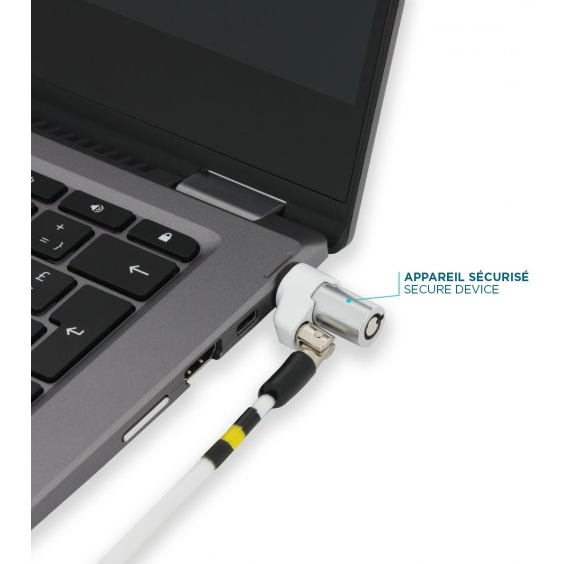 Cadenas pour ordinateur portable Mobilis T Lock Slim Rotating security (001325) - photo 5
