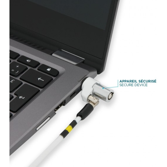 Cadenas pour ordinateur portable Mobilis T Lock Slim Rotating security - 001326 - photo 5