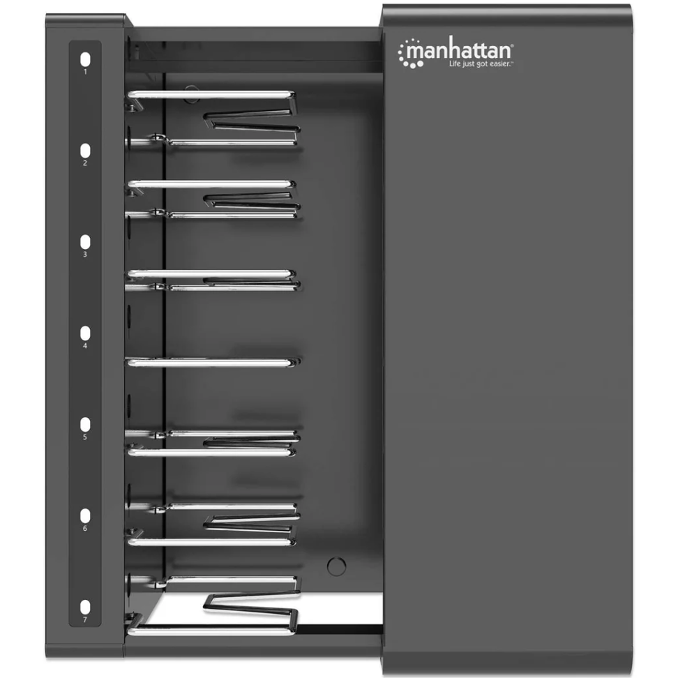 Laptop Charging Cabinet Manhattan 7-Port USB-C Desktop Charging Cabinet 65W - 181297 - photo 4