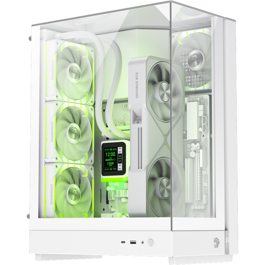 Case GameMax T20 WH - 9101-1000R0002