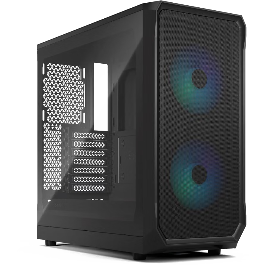 Boîtier Fractal Design Focus 2 RGB Black TG Clear Tint - FD-C-FOC2A-03
