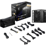 Alimentation électrique 1000W MSI MPG A1000G PCIE5 (306-7ZP7C11-CE0)