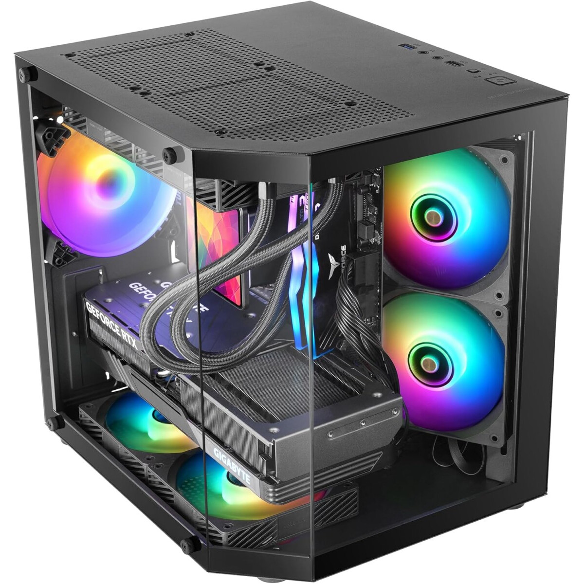 Case Mars Gaming MC-3TLITE Black - MC3TLITE - photo 2