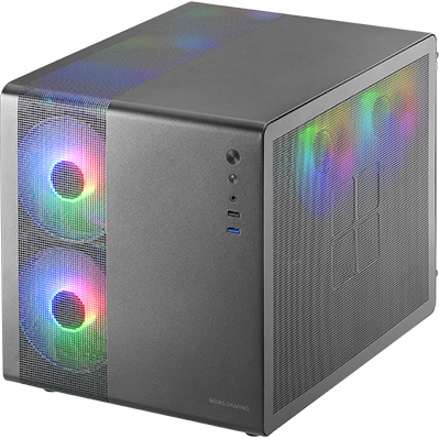 Case Mars Gaming MC-400 Black - MC400 - photo 3