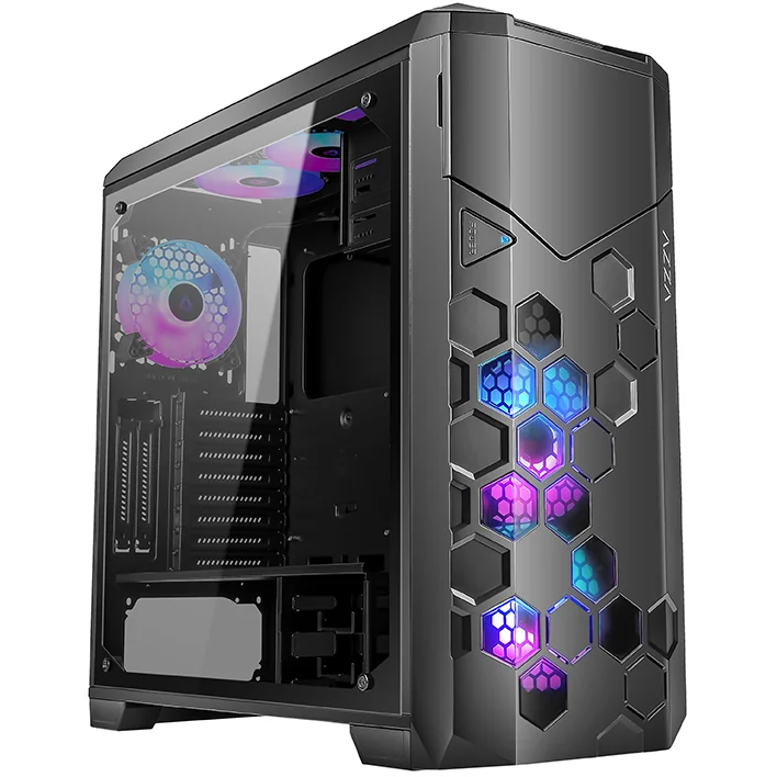 Case AZZA Storm 6000-ARGB Black - CSAZ-6000ARGB/B