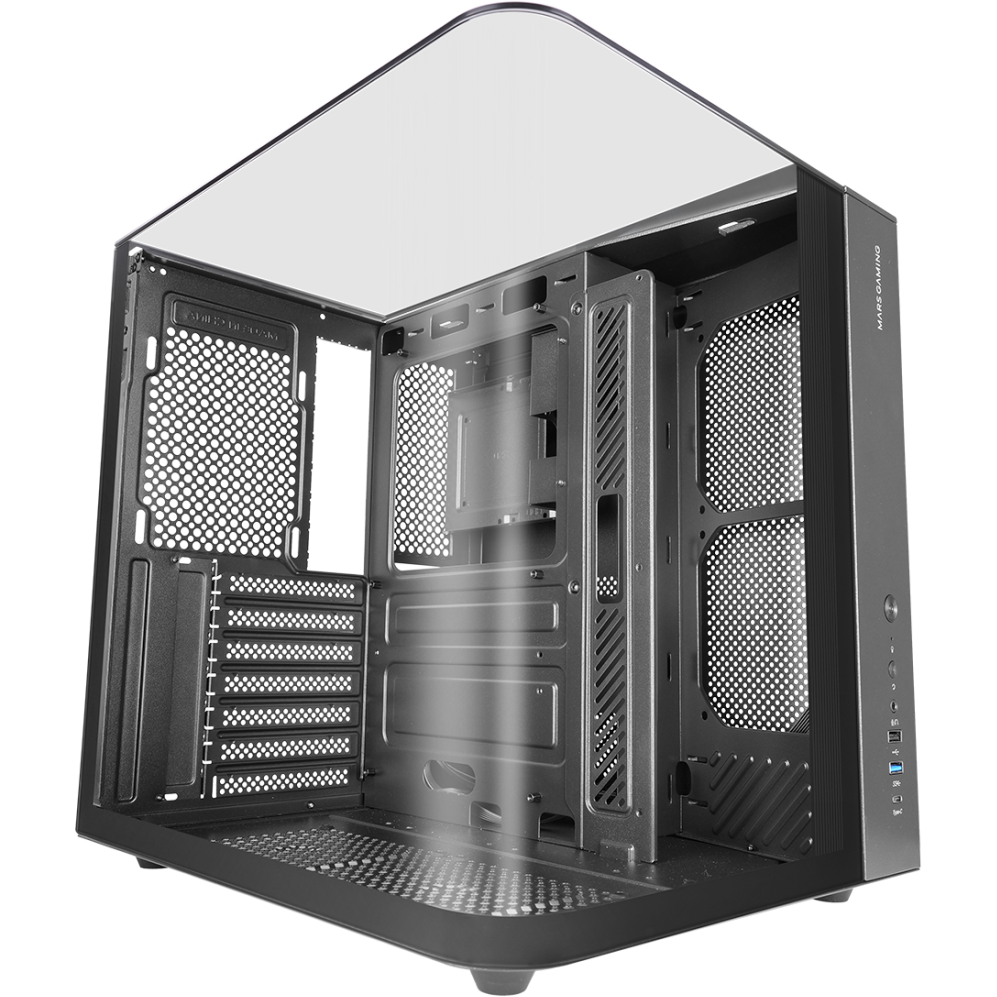 Case Mars Gaming MC-INFINIOLITE Black - MCINFINIOLITE