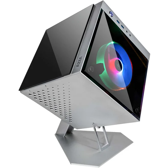 Case AZZA Cube Mini 805 Silver Aluminum - CSAZ-805