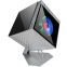 Case AZZA Cube Mini 805 Silver Aluminum - CSAZ-805