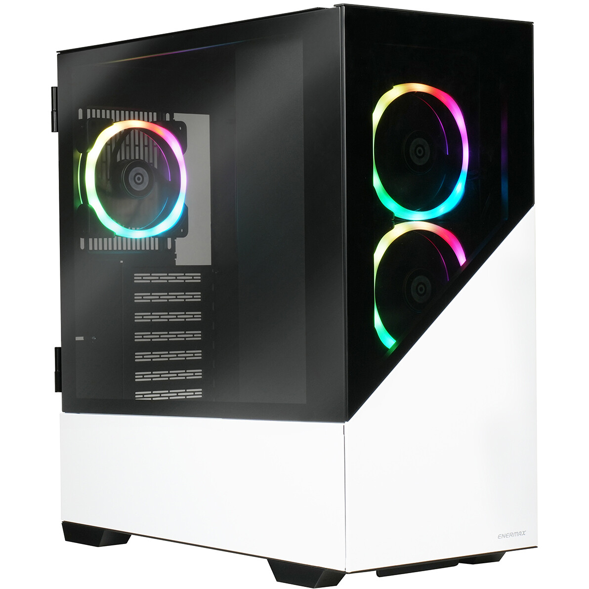 Case Enermax K8 Black/White (ECA-EK8-WW-ARGB)