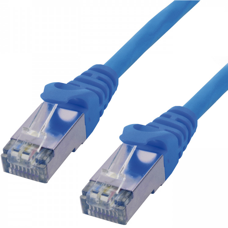 Câble de raccordement (Patch-cord) MCL FTP6-3M/B, 3m