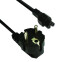 Barošanas kabelis Gembird Schuko - IEC-320-C5, 1.8m (PC-186-ML12)