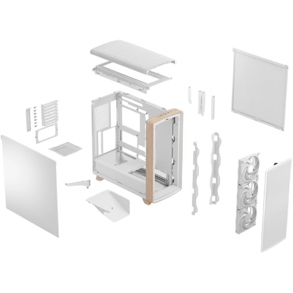 Boîtier Fractal Design Summit Chalk White Solid - FD-C-SUM1A-01 - photo 14