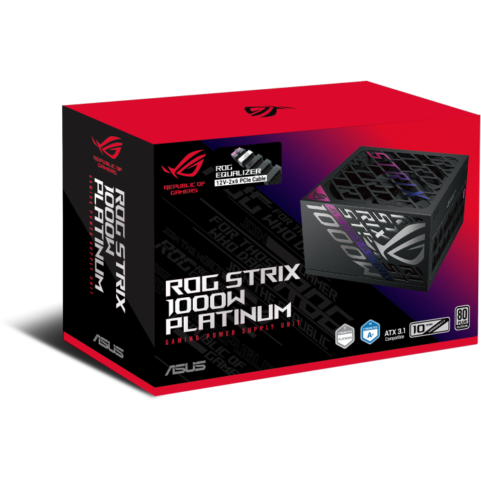 Alimentation électrique 1000W ASUS ROG Strix Platinum (ROG-STRIX-1000P-GAMING-E) - 90YE00W7-B0NA00 - photo 13