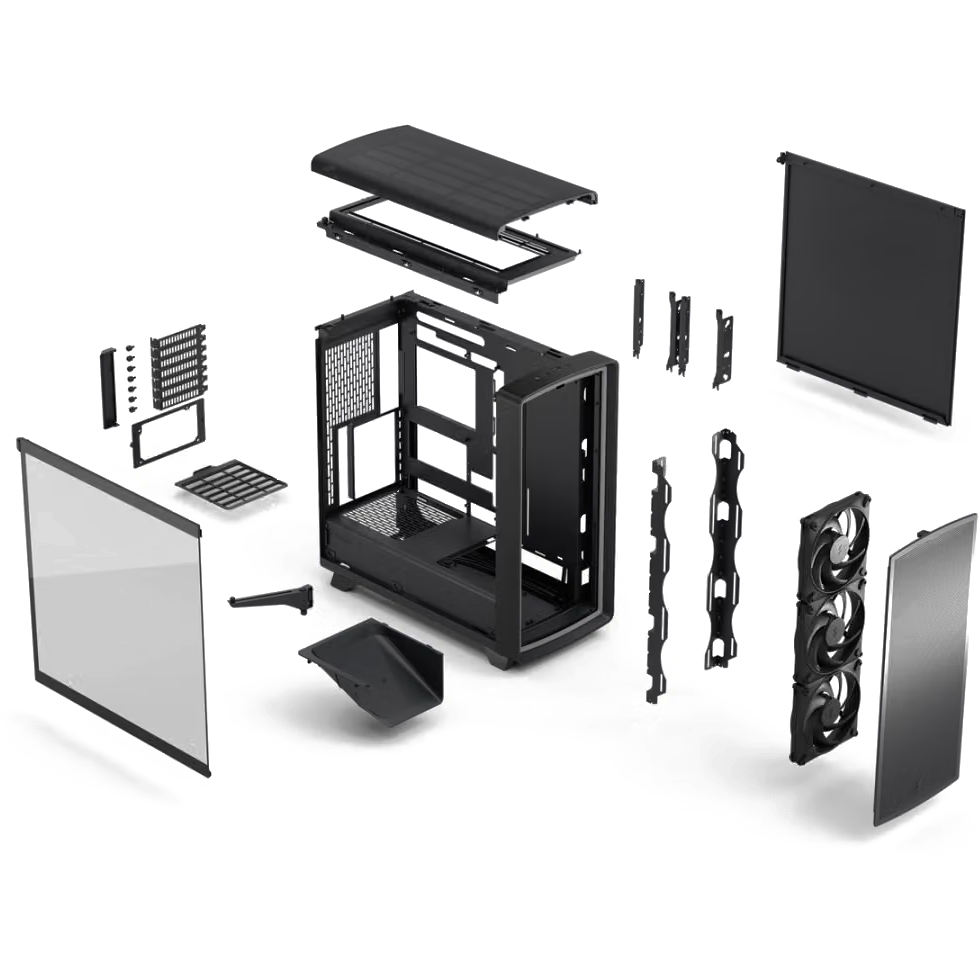 Boîtier Fractal Design Summit Ambience Blackout TG Light Tint - FD-C-SUM1A-06 - photo 14