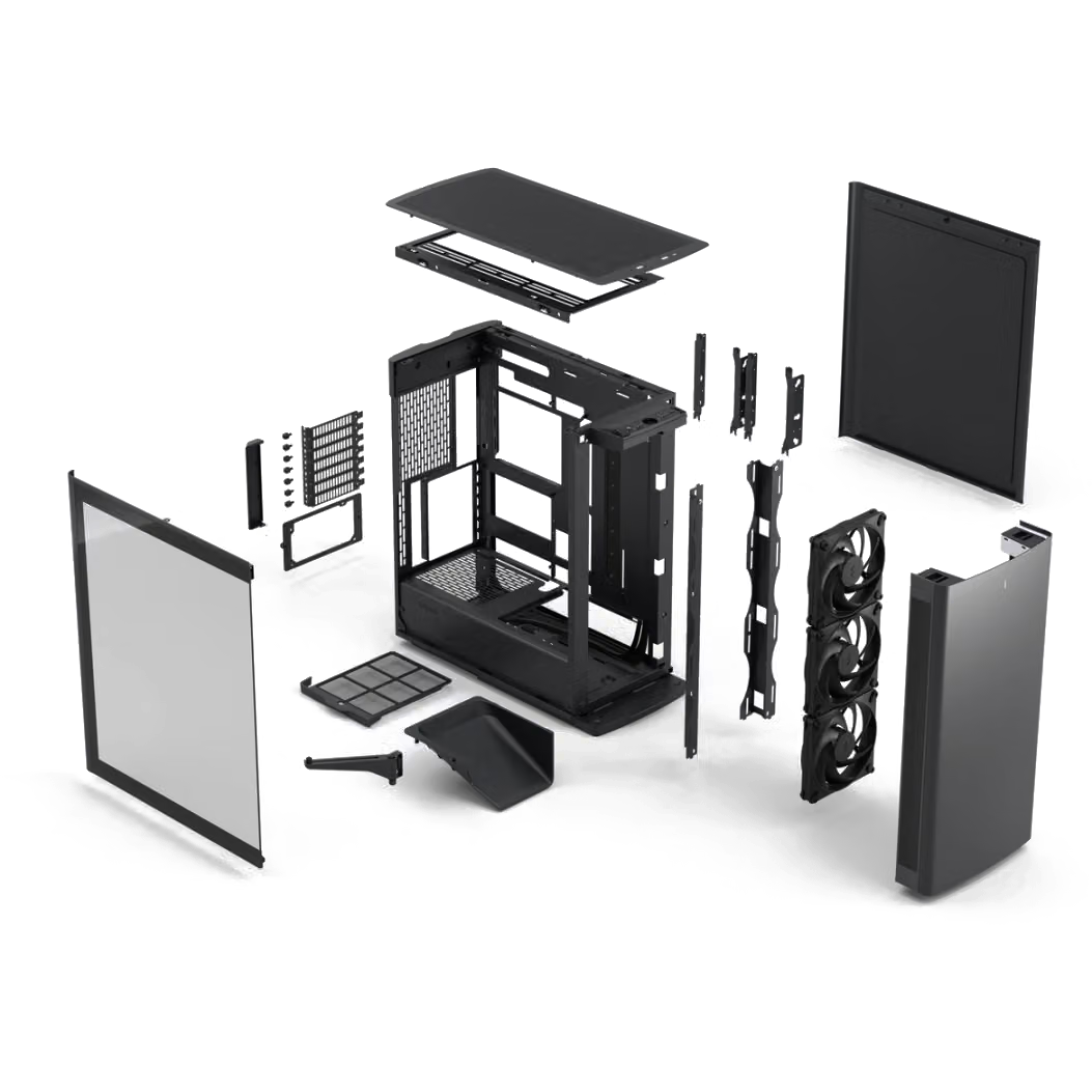 Boîtier Fractal Define One Dark TG Light Tint - FD-C-DEFOA-02 - photo 14