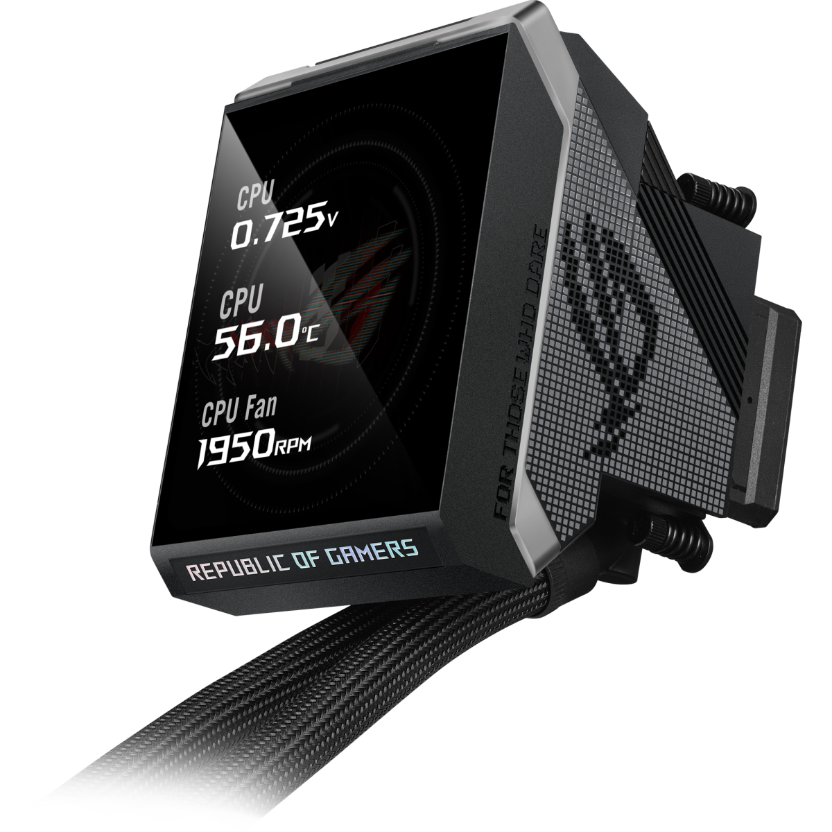 Liquid Cooling System ASUS ROG STRIX LC IV 360 ARGB LCD Black - 90RC01M1-B0EAY0 - photo 9