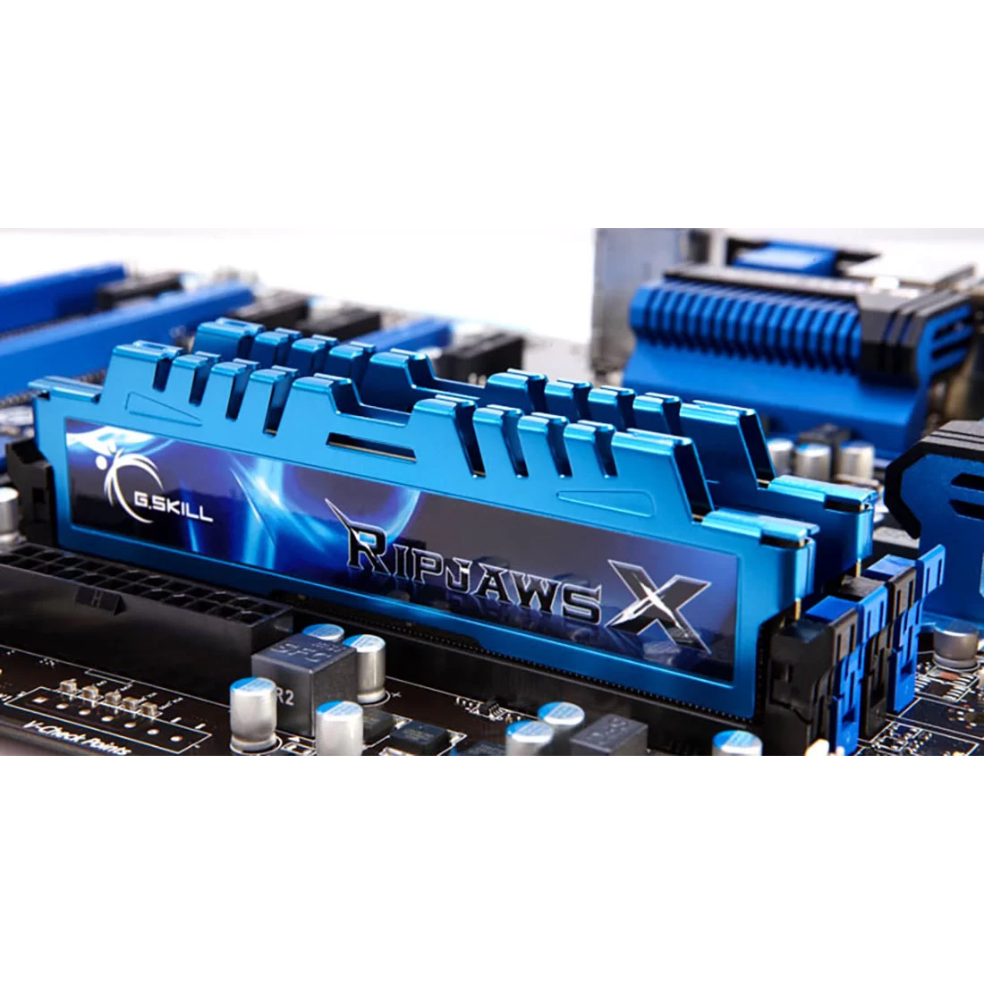 Mémoire vive 32GB DDR-III 1600MHz G.Skill RipjawsX (F3-1600C9Q-32GXM) (4x8GB KIT) - photo 3