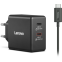 Laptop Power Supply Lenovo Dual USB-C 65W GaN Charger - G0A6065BEU - photo 4