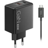 Laptop Power Supply Lenovo Dual USB-C 65W GaN Charger (G0A6065BEU)