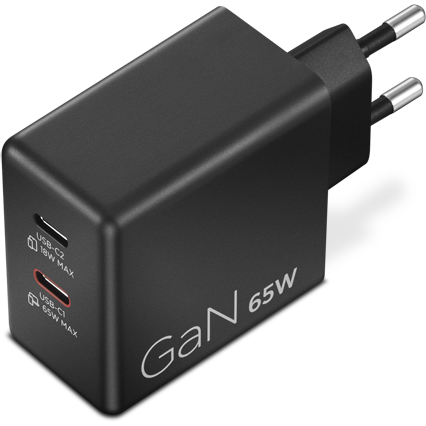 Laptop Power Supply Lenovo Dual USB-C 65W GaN Charger - G0A6065BEU - photo 6