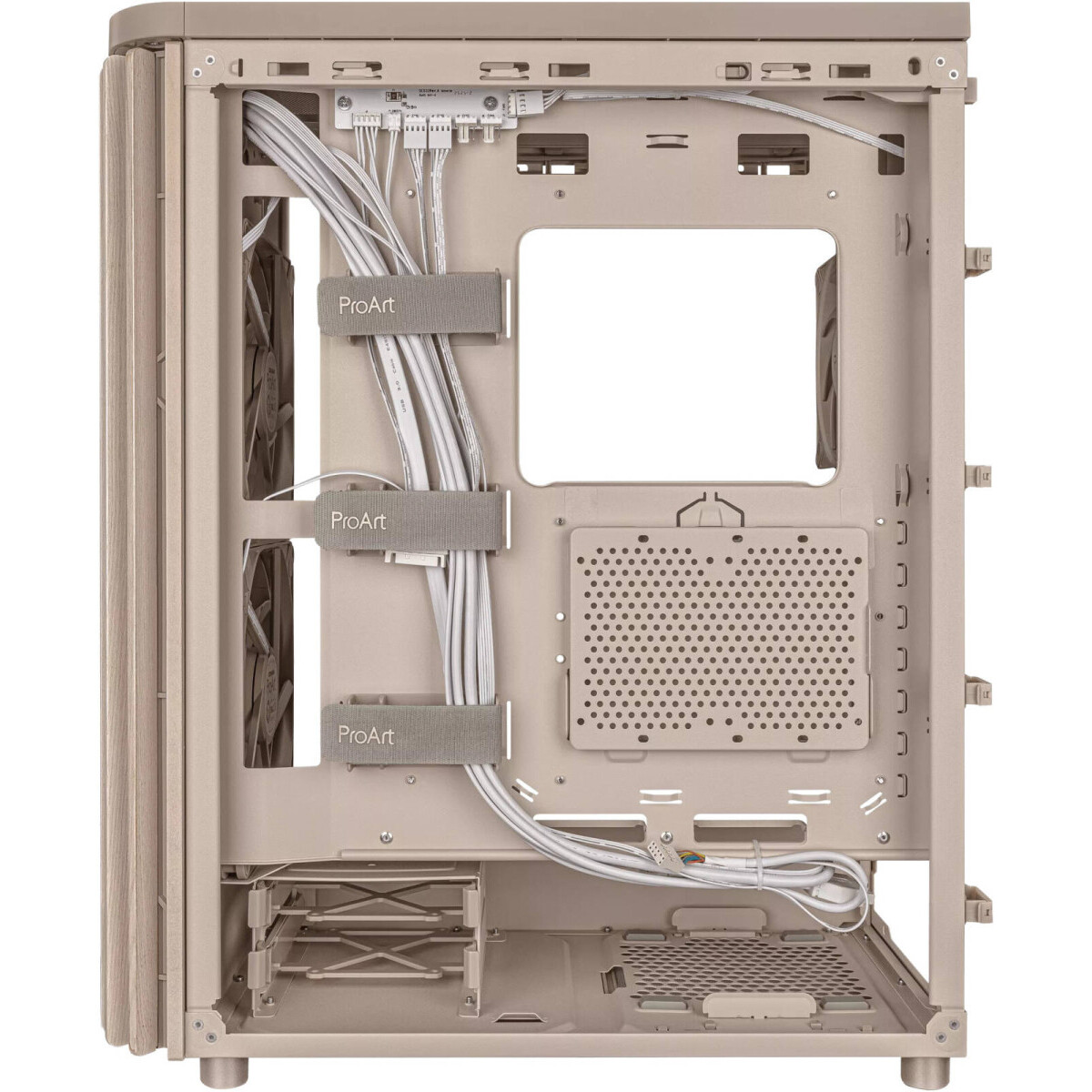 Case ASUS ProArt PA401 Wood Edition Tempered Glass Panel Beige - 90DC00M7-B39010 - photo 7