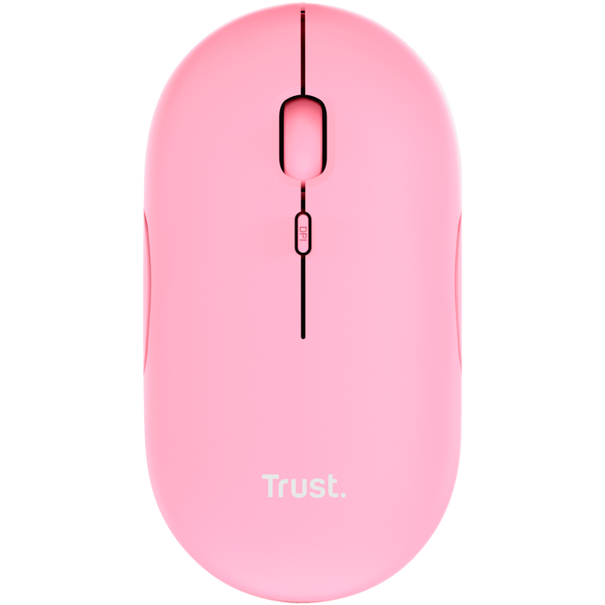 Mouse Trust Puck Pink - 24125