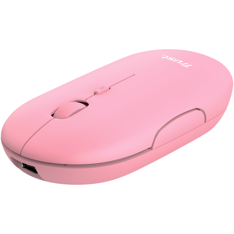 Mouse Trust Puck Pink - 24125 - photo 2