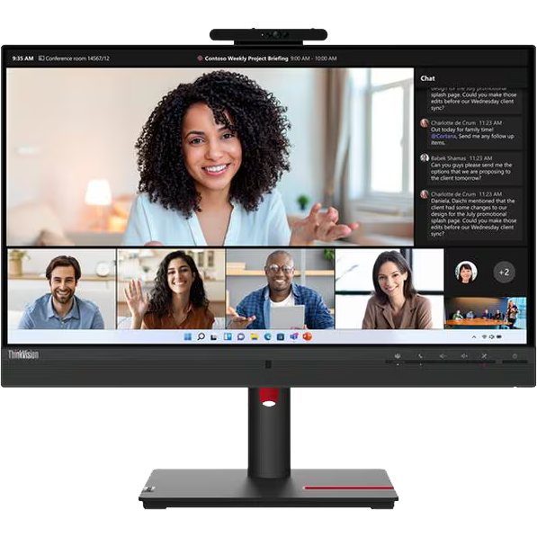 Écran Lenovo 24" ThinkVision T24mv-30 (63D7UAT3EU)