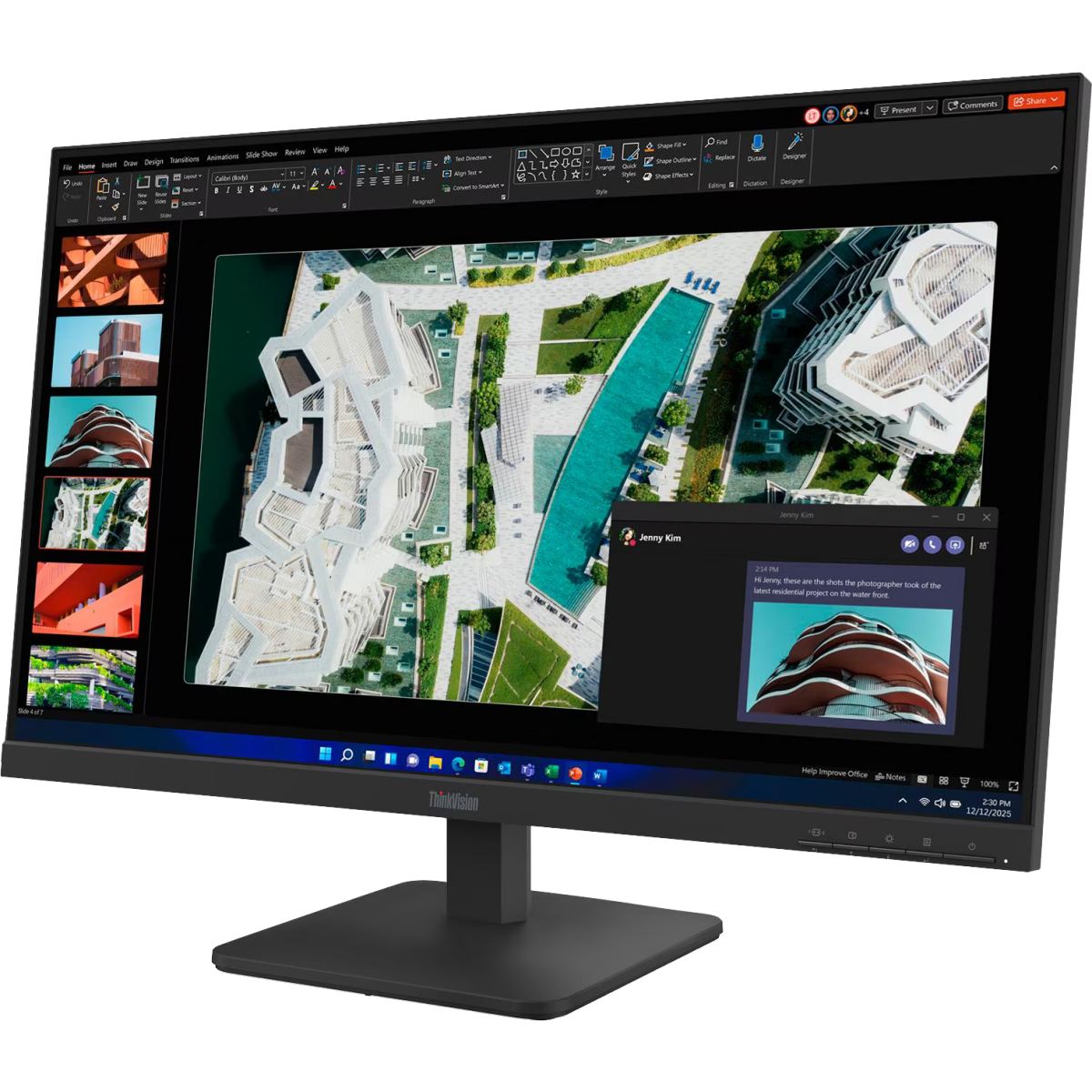 Écran Lenovo 27" ThinkVision S27-4e (64BEKAT1EU) - photo 2