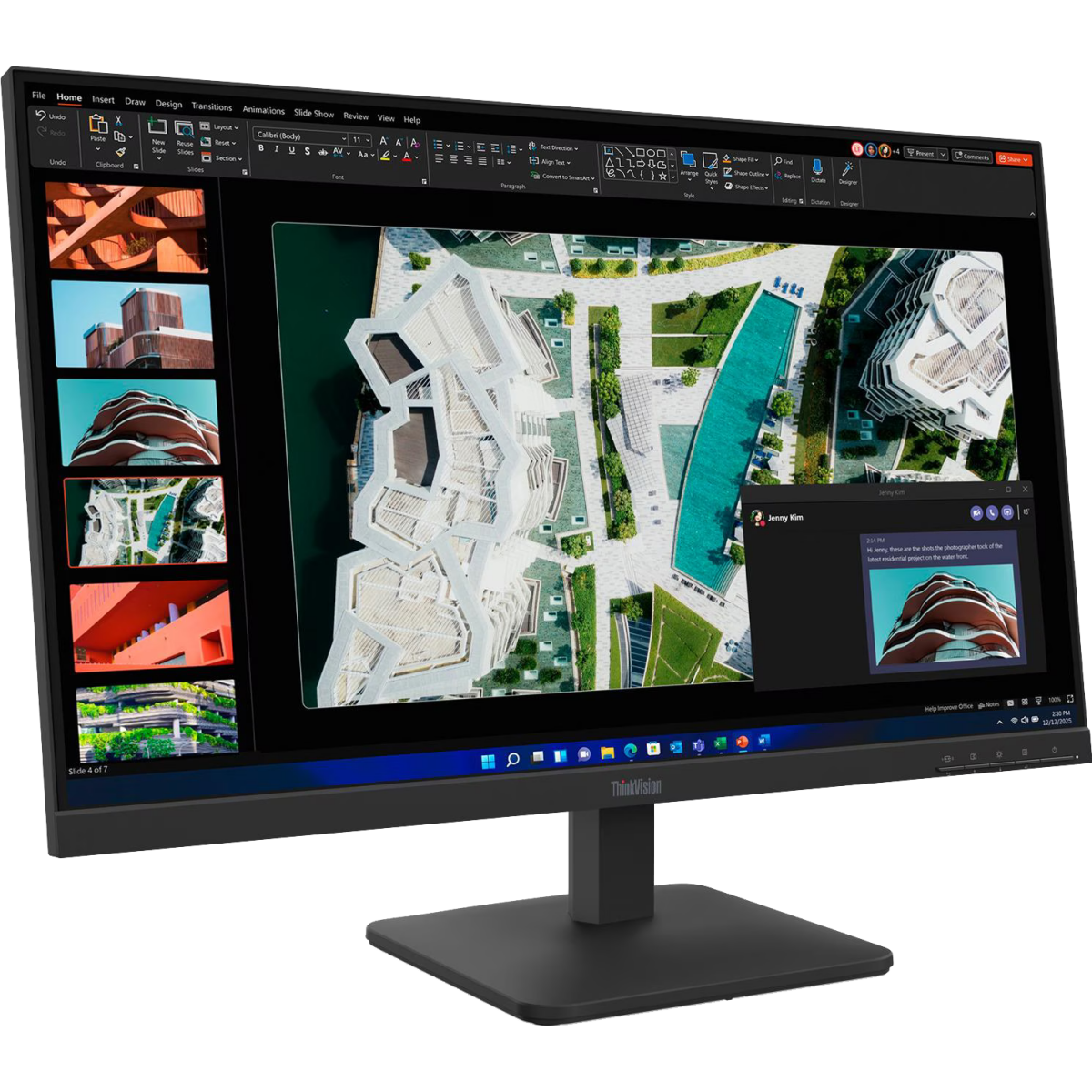 Écran Lenovo 27" ThinkVision S27-4e (64BEKAT1EU) - photo 3