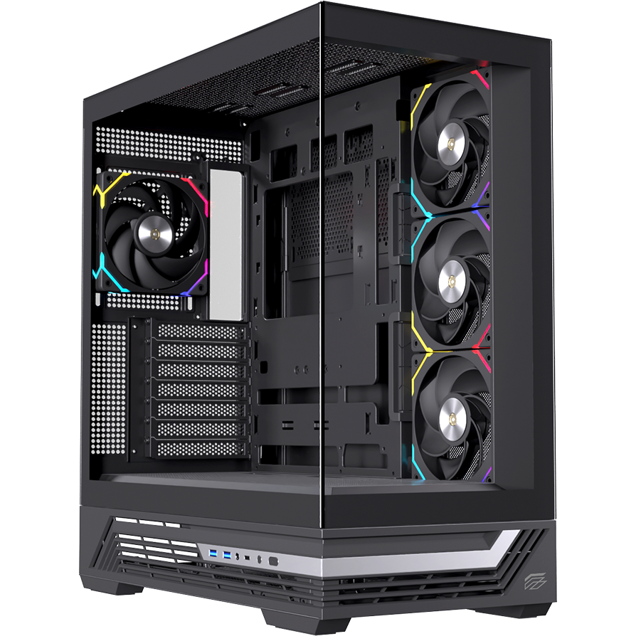 Case EINAREX Prisma S800 RGB Black - EXCS-PR-800R-B