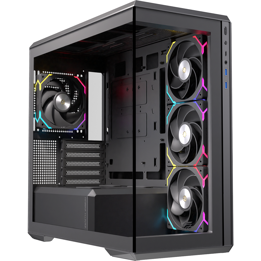 Case EINAREX Zenith ZM800 RGB Black - EXCS-ZM-800R-B
