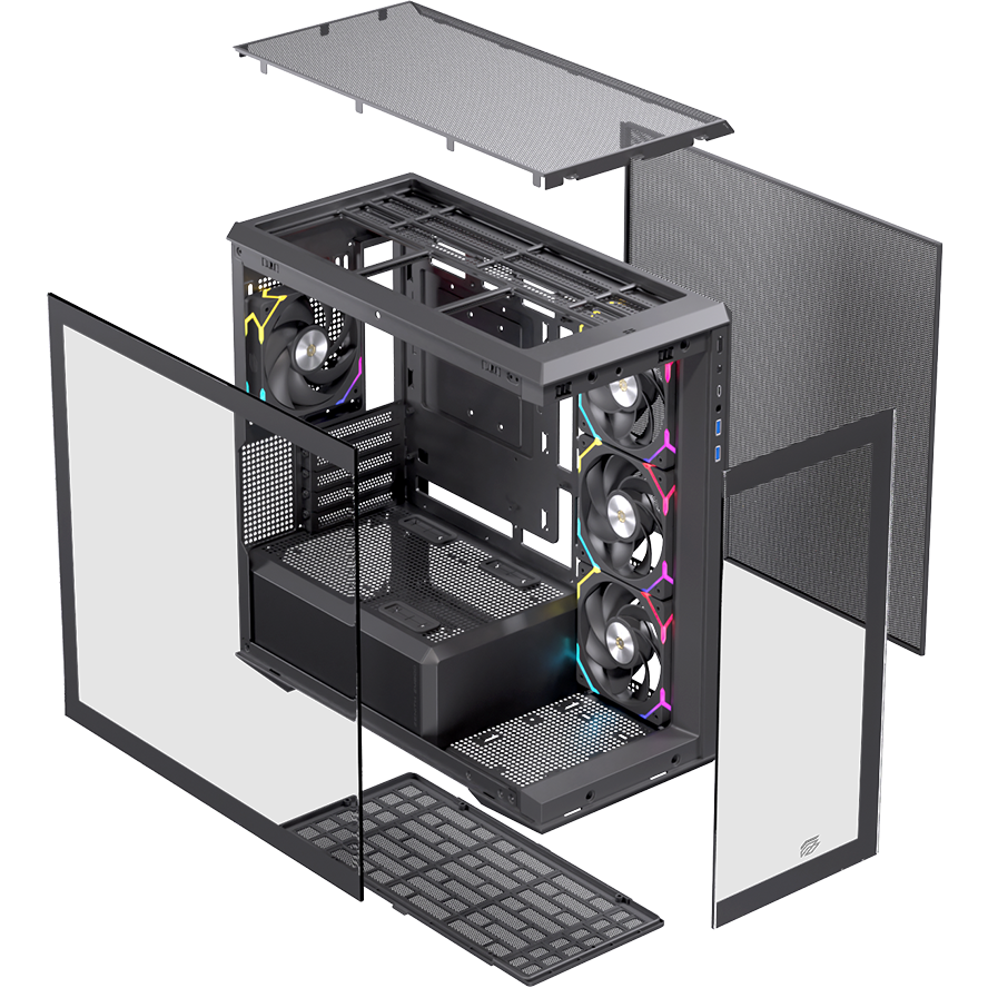 Case EINAREX Zenith ZM800 RGB Black - EXCS-ZM-800R-B - photo 7
