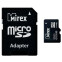 Atmiņas kartes 32Gb MicroSD Mirex + SD adapter (13613-AD10SD32)