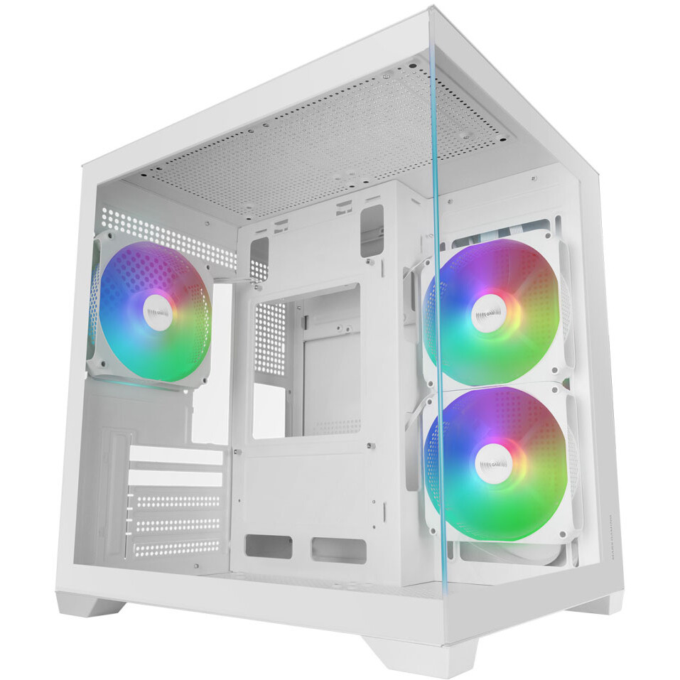 Case Mars Gaming MC-VIEW3 White - MCVIEW3W