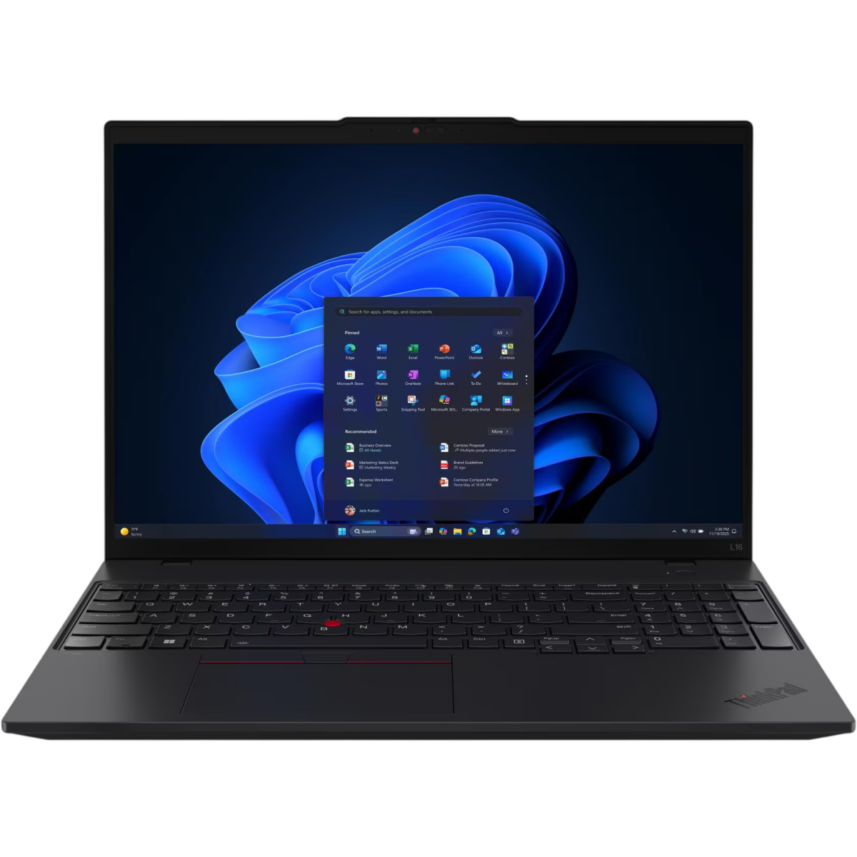 Ordinateur portable Lenovo ThinkPad L16 Gen 2 (Intel) (21SA0067PB)