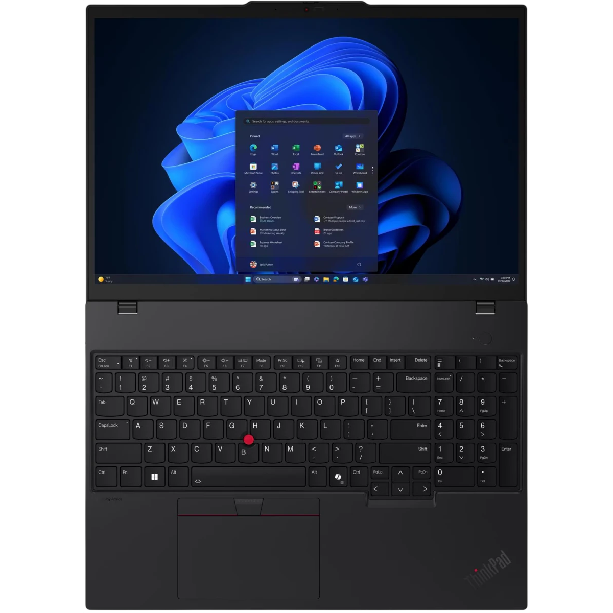 Ordinateur portable Lenovo ThinkPad T16 Gen 4 (Intel) (21QE00A2PB) - photo 4